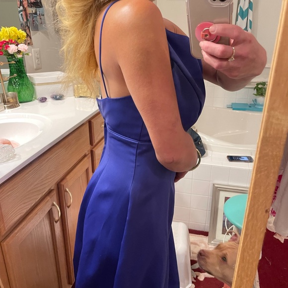 NWT Purple beautiful VINTAGE evening gown prom - Picture 6 of 12